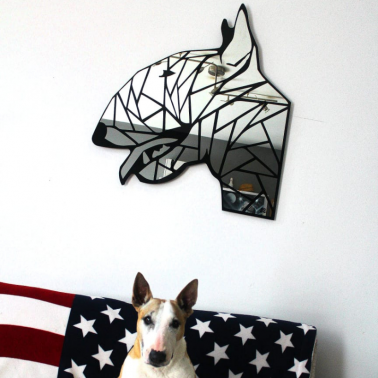 Bull Terrier mirror