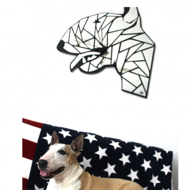 Bull Terrier wall mirror - animal mirrors - dog mirror