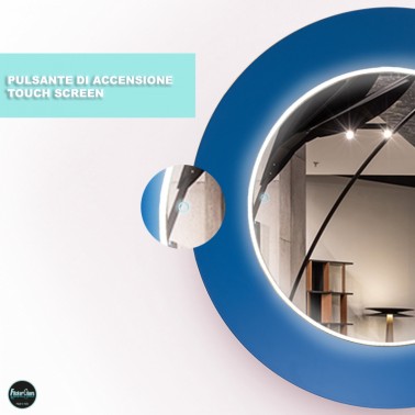 Wall mirror - circular - Colorado - Led lights - round