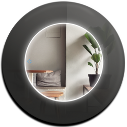 Wall mirror - circular - Colorado - Led lights - round